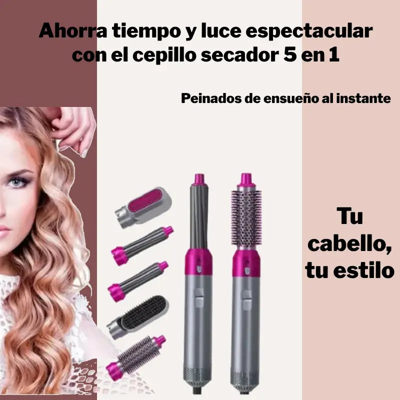Cepillo Secador 5 en 1
