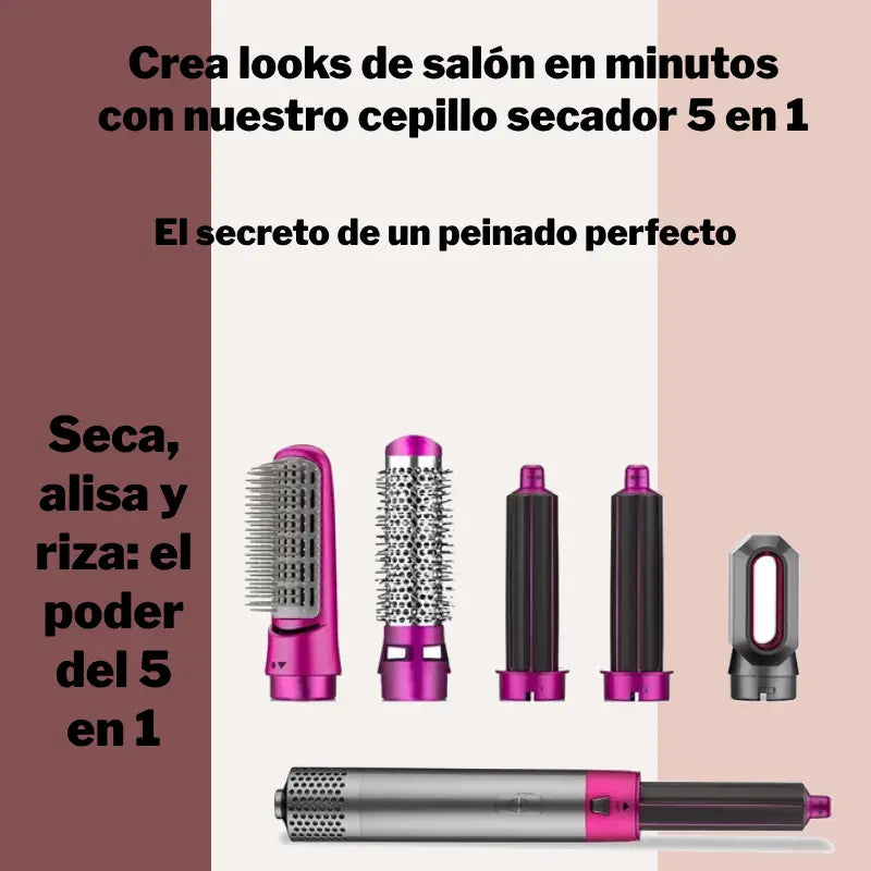 Cepillo Secador 5 en 1